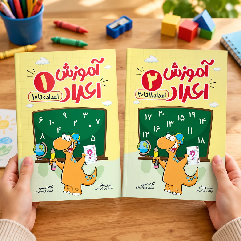 پک آموزش اعداد 1 و 2